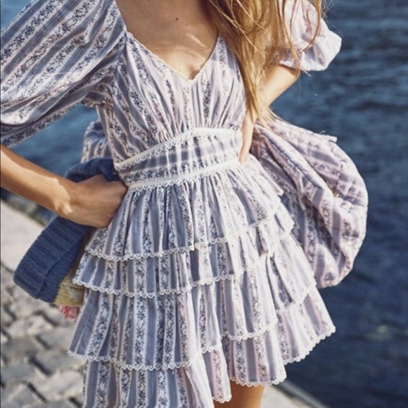 LoveShackFancy Astor Dress, 00 - Picture 4 of 6